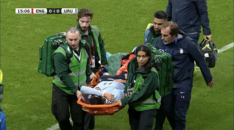 Piquerez saiu de maca de amistoso entre Uruguai e Inglaterra &ndash;