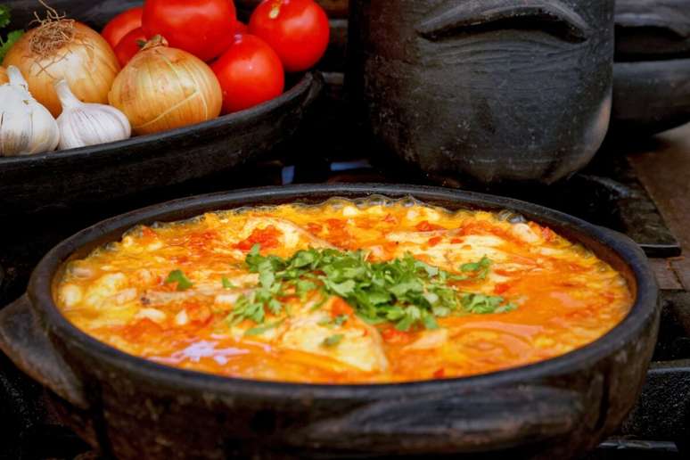 Moqueca de bacalhau 