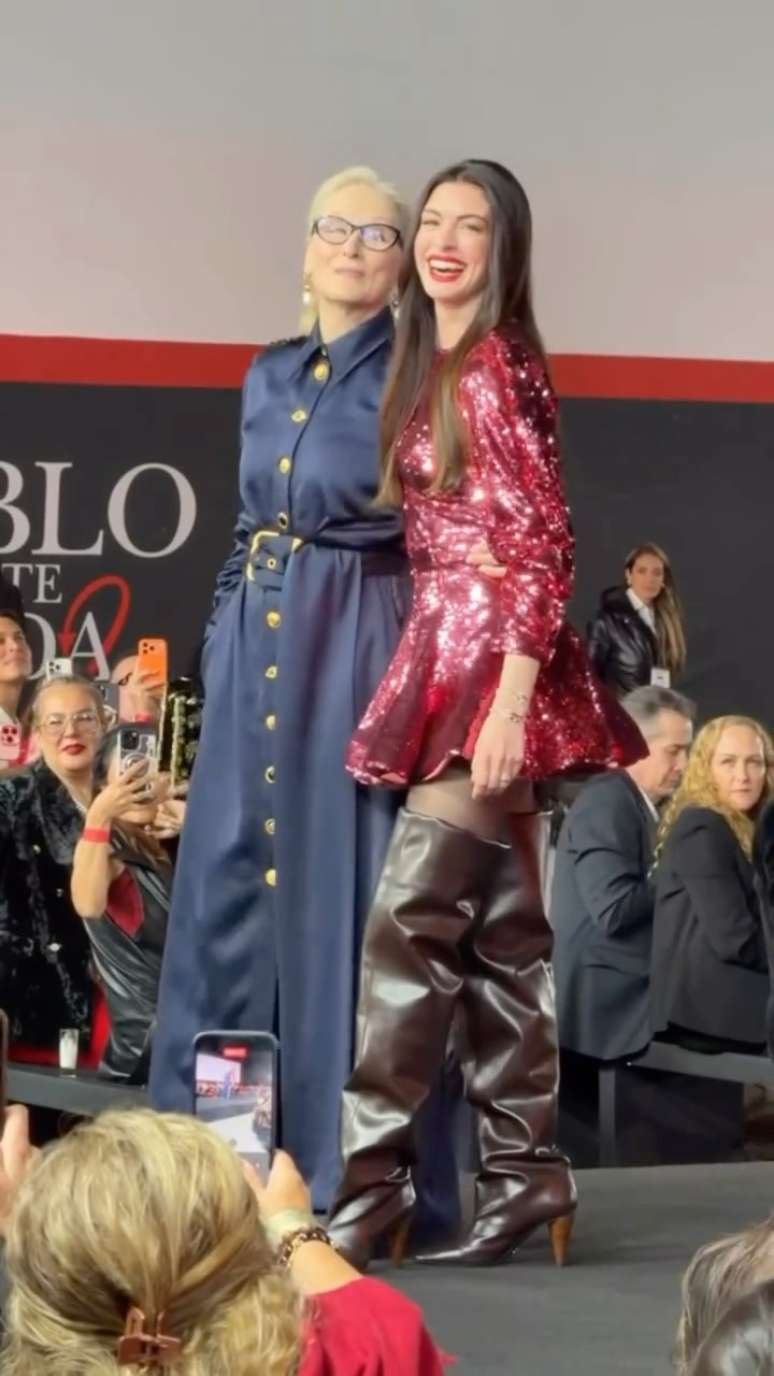 Meryl Streep e Anne Hathaway 