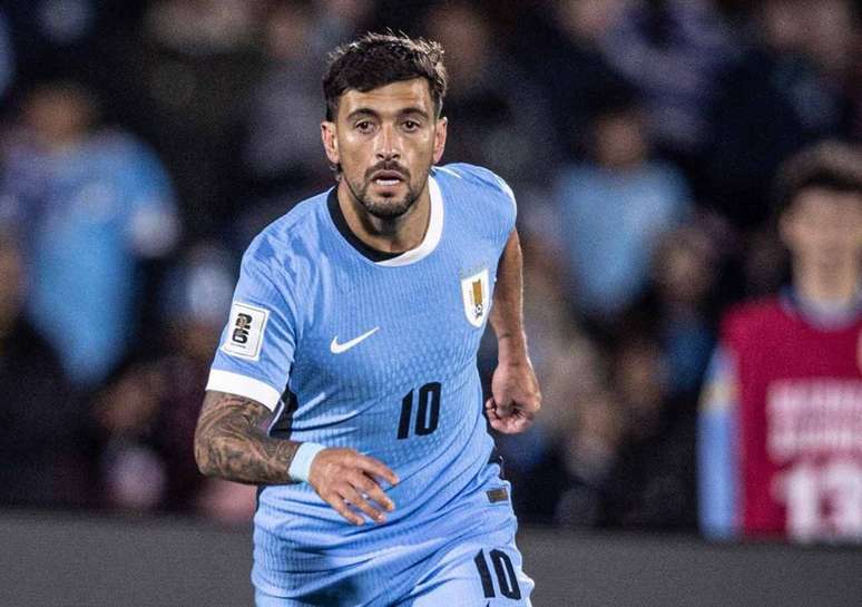 Arrascaeta foi titular do Uruguai-