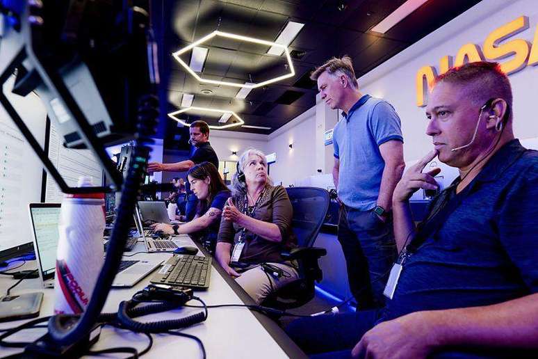 Sala de avalia&ccedil;&atilde;o de miss&otilde;es (Mer) do programa Artemis