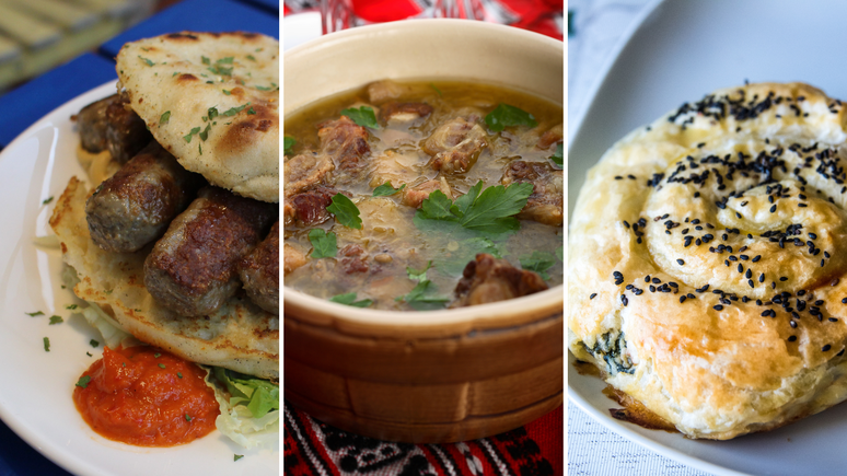 Ćevapi (Kebabs b&oacute;snios), Begova čorba e Burek