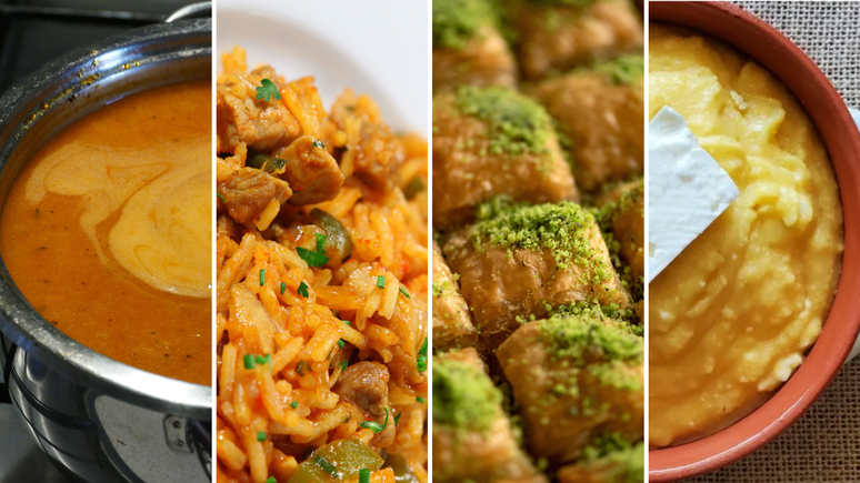 Tarhana, Sarma, Đuveč, Kačamak e Baklava