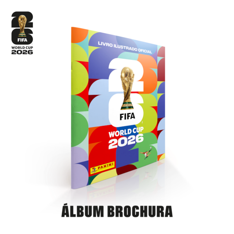 &Aacute;lbum de figurinhas da Copa do Mundo 2026