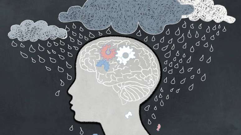 Pesquisas com exames de imagem sugerem altera&ccedil;&otilde;es em &aacute;reas do c&eacute;rebro ligadas &agrave; percep&ccedil;&atilde;o de si mesmo, emo&ccedil;&otilde;es e reconhecimento do pr&oacute;prio corpo &ndash; depositphotos.com / TLFurrer