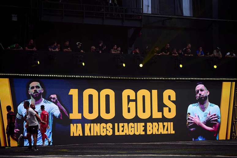 Kelvin chegou ao cent&eacute;simo gol na Kings League &ndash;