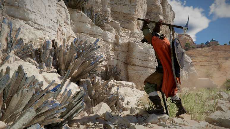 Coletar recursos &eacute; essencial para melhorar os equipamentos de Kliff e dos outros dois personagens jog&aacute;veis