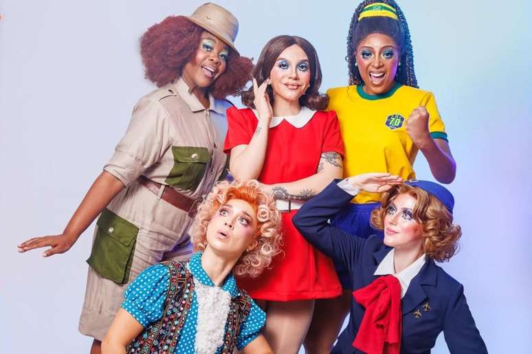 Elenco de Susi, o Musical reunido