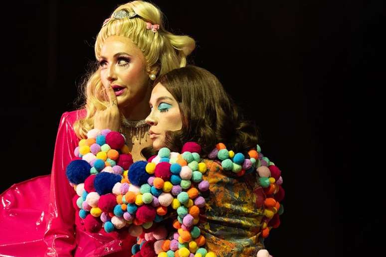 Susi e Barbara em cena