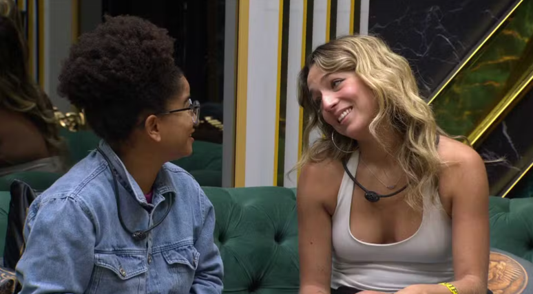Milena e Samira no BBB 26