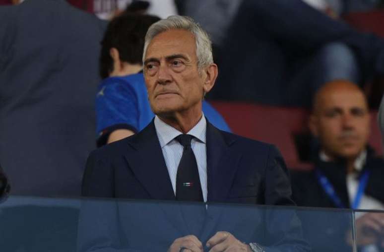 Gabriele Maltinti/Getty Images - Legenda: Gabriele Gravina renunciou ao cargo de presidente da FIGC nesta quinta-feira (2)