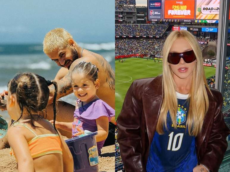 Fotos: Instagram/@zefelipe; @virginia