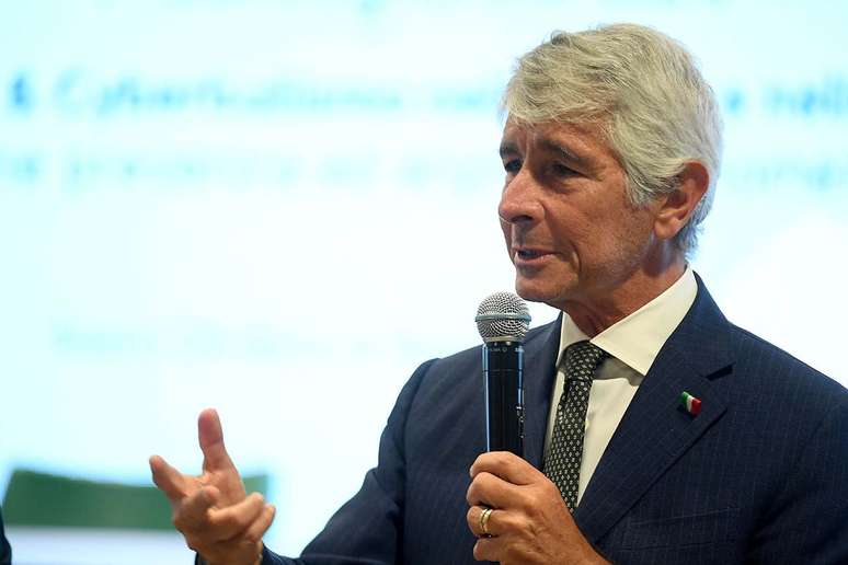 Andrea Abodi, ministro do Esporte da It&aacute;lia &ndash;