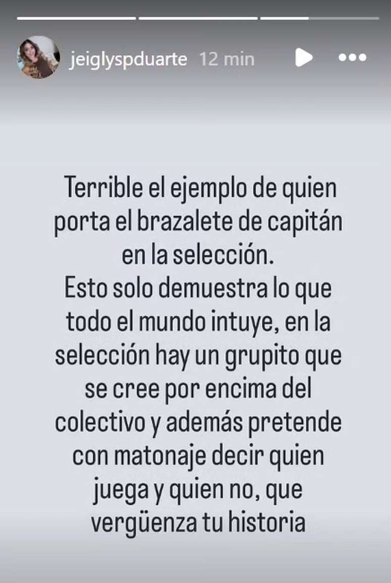 Publica&ccedil;&atilde;o apagada por Paola Duarte &ndash;