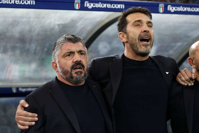 &Iacute;dolos da It&aacute;lia, Gattuso e Buffon n&atilde;o conseguiram levar a sele&ccedil;&atilde;o para o Mundial &ndash;
