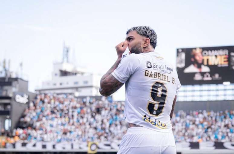 Gabigol &eacute; a esperan&ccedil;a de gols do Santos diante do Flamengo &ndash;