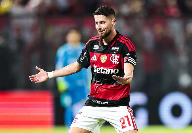 Jorginho n&atilde;o esconde insatisfa&ccedil;&atilde;o com atua&ccedil;&atilde;o do Flamengo contra o RB Bragantino &ndash;