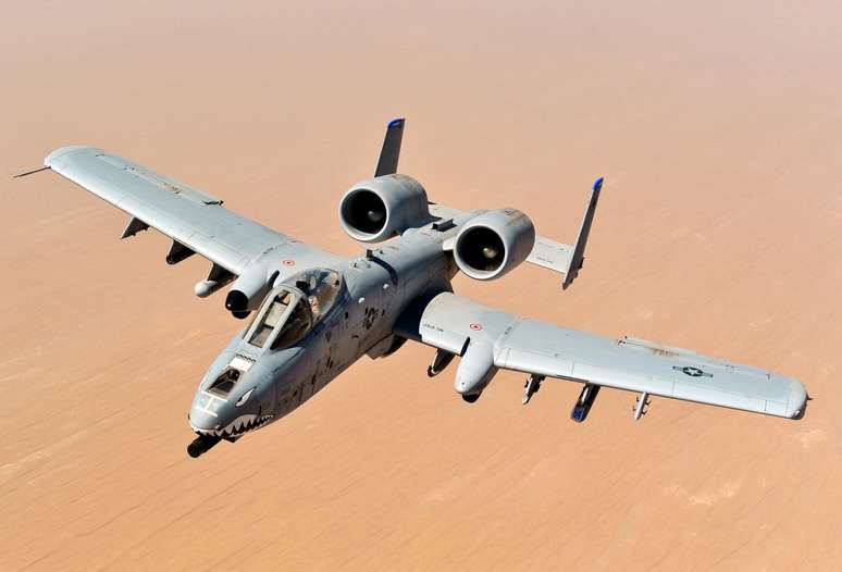 Unidade do A-10 Thunderbolt II, da For&ccedil;a A&eacute;rea dos EUA; Ir&atilde; diz ter abatido aeronave nesta sexta-feira, 3