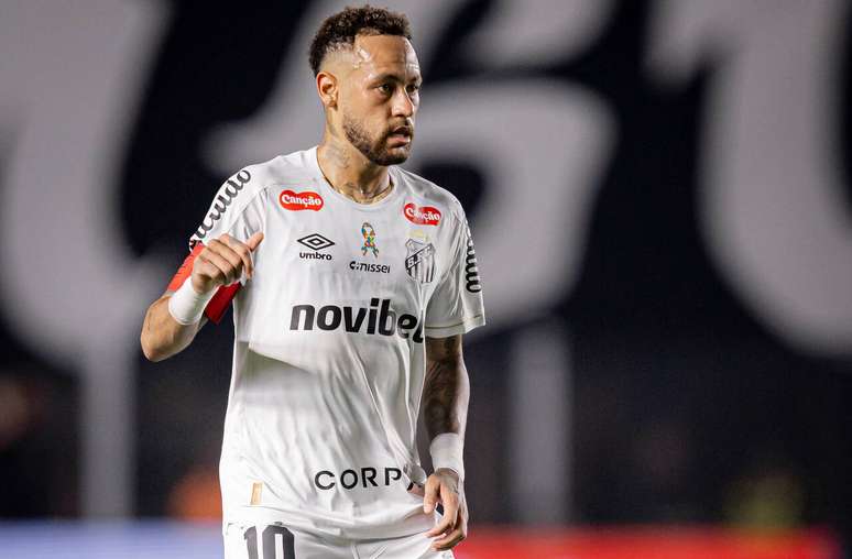 Neymar em jogo do Santos contra o Remo &ndash;
