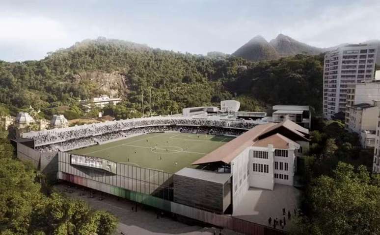 Projeto para a reforma do est&aacute;dio das Laranjeiras &mdash;