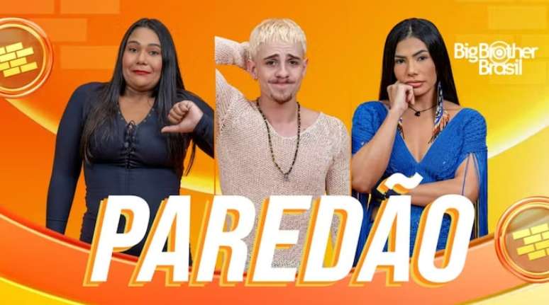 Chainay, Juliano Floss e Marciele est&atilde;o no 13&ordm; Pared&atilde;o do BBB 26; elimina&ccedil;&atilde;o ser&aacute; no domingo de P&aacute;scoa