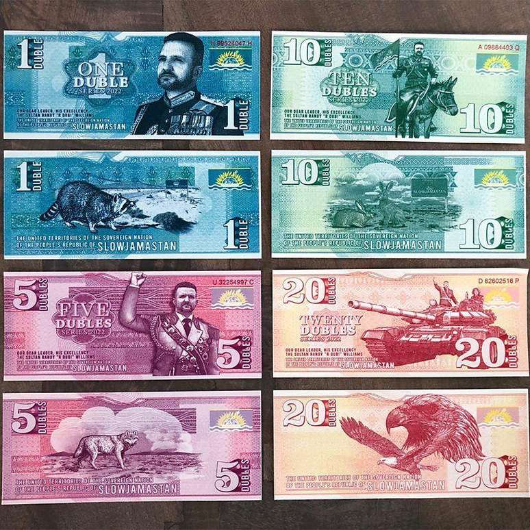 A microna&ccedil;&atilde;o emite seu pr&oacute;prio dinheiro e passaportes