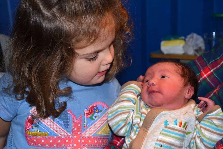 Os resultados de DNA de Kate e James indicaram que eles vieram de doadores de esperma diferentes