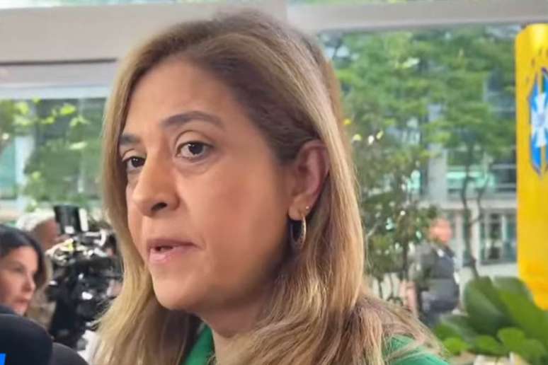 Leila Pereira celebra nova parceria para uniforme alviverde &ndash;