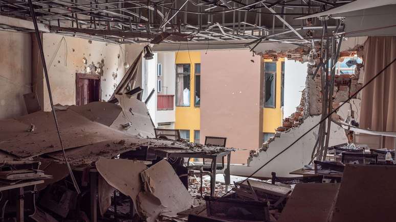 O Royal Hill foi fortemente bombardeado pelo Ex&eacute;rcito tailand&ecirc;s em dezembro