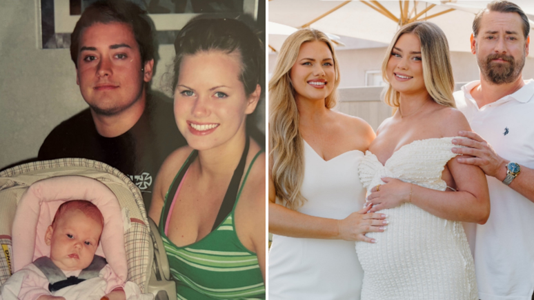 A proximidade de idade entre m&atilde;e e filha se deve ao fato de Brittany ter engravidado aos 17 anos, ainda durante a escola