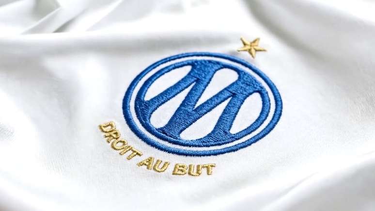 Novo escudo do Olympique de Marselha &ndash;