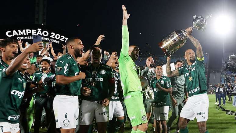 Palmeiras foi campe&atilde;o da Libertadores em 2021 &ndash;