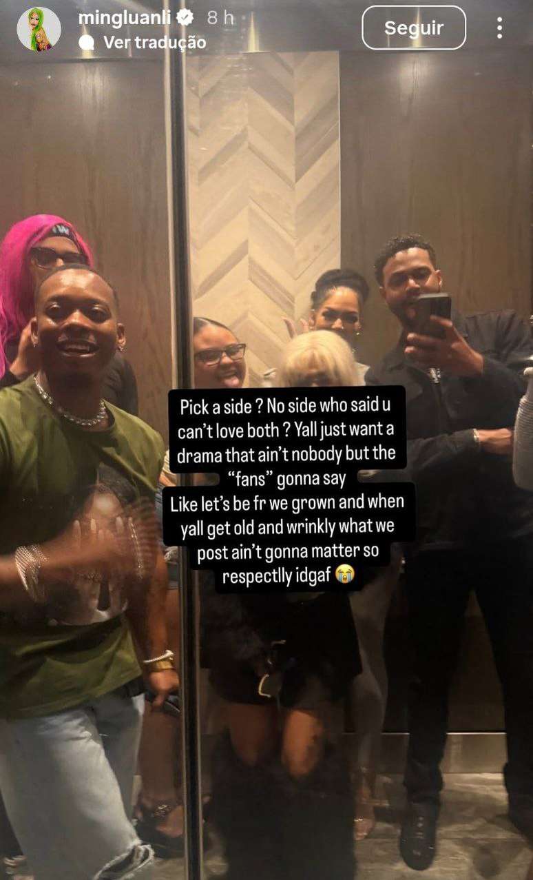 (Foto: Instagram @mingluanli)