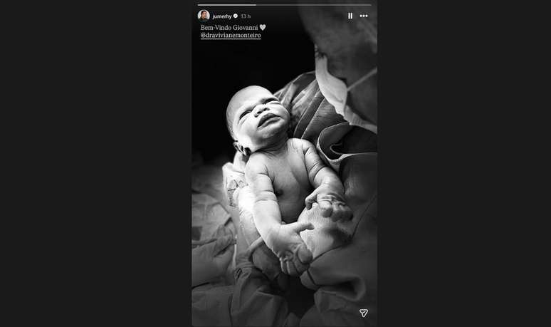 Nascimento de Giovanni Marhy ocorreu com sucesso &ndash;