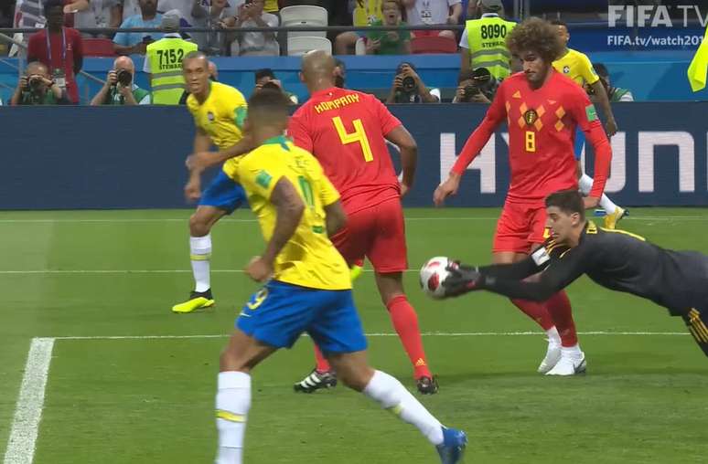 B&eacute;lgica eliminou o Brasil na Copa de 2018 &ndash;