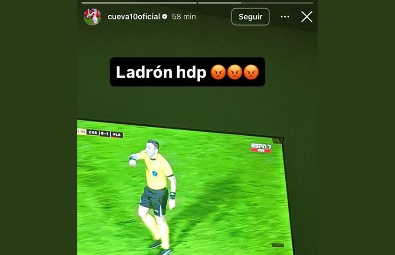 Christian Cueva se manifesta nas redes sociais &ndash;