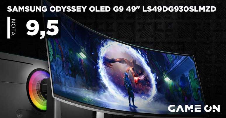 Samsung Odyssey OLED G9 49" LS49DG930SLMZD - Nota 9,5