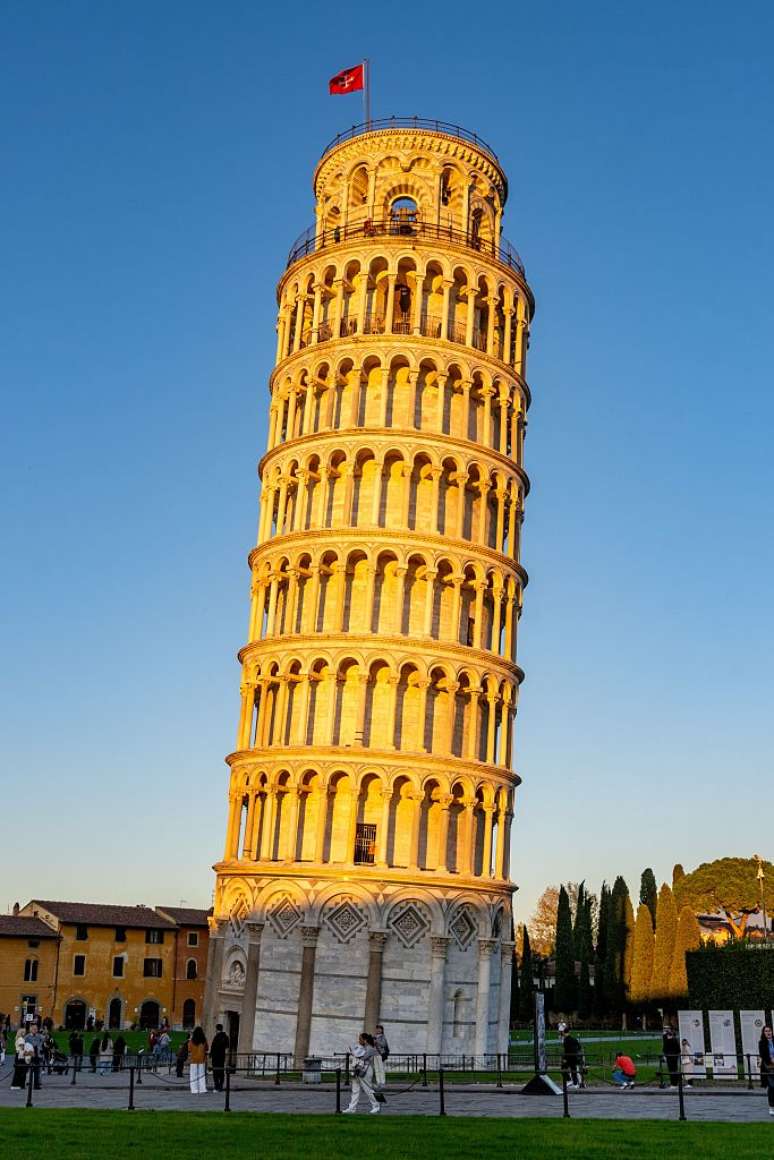 Torre de Pisa, na It&aacute;lia