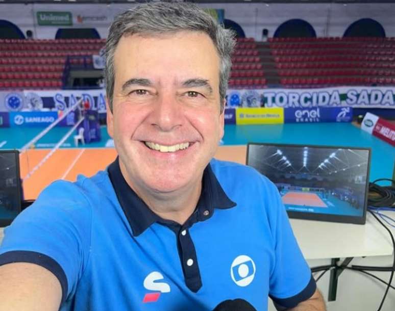 O jornalista esportivo Rog&eacute;rio Corr&ecirc;a