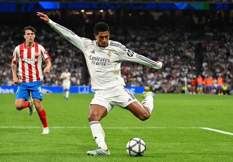 Bellingham em a&ccedil;&atilde;o no empate do Real Madrid com o Girona &ndash;