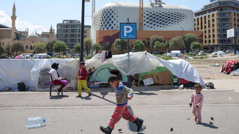 1,1 milh&atilde;o de pessoas foram deslocadas no L&iacute;bano
