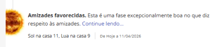 tr&acirc;nsito de Sol e Lua na Casa no horoscopo personalizado