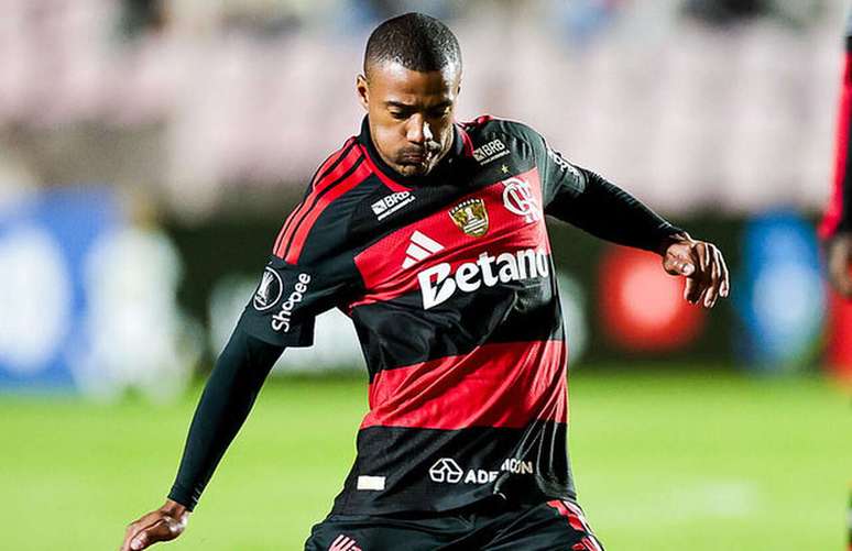 De la Cruz foi titular contra o Cusco e teve destaque na vit&oacute;ria do Flamengo &ndash;