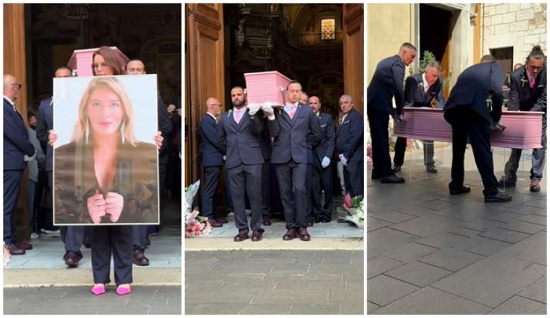 Centenas de f&atilde;s acompanharam a cerim&ocirc;nia de despedida de Loana no sul da Fran&ccedil;a