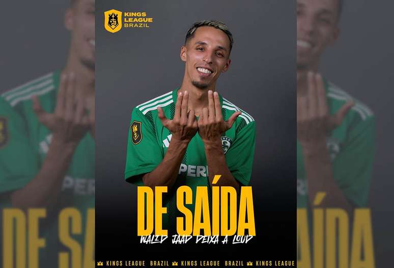 Walid Jaad deixa a Loud e n&atilde;o joga mais a Kings League Brasil &ndash;