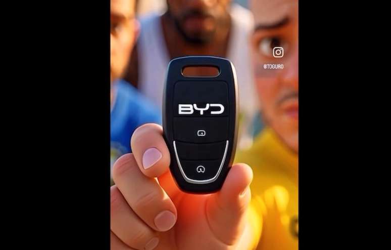 V&iacute;deo publicado por Toguro envolve diretamente a BYD