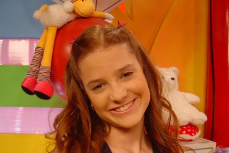 J&eacute;ssica Esteves apresentou o programa infantil 'Bom Dia & Cia' ao lado de Kau&ecirc; Santin