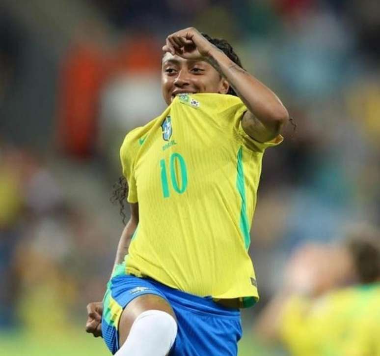 Kerolin foi o grande destaque do Brasil contra a Coreia do Sul &ndash;