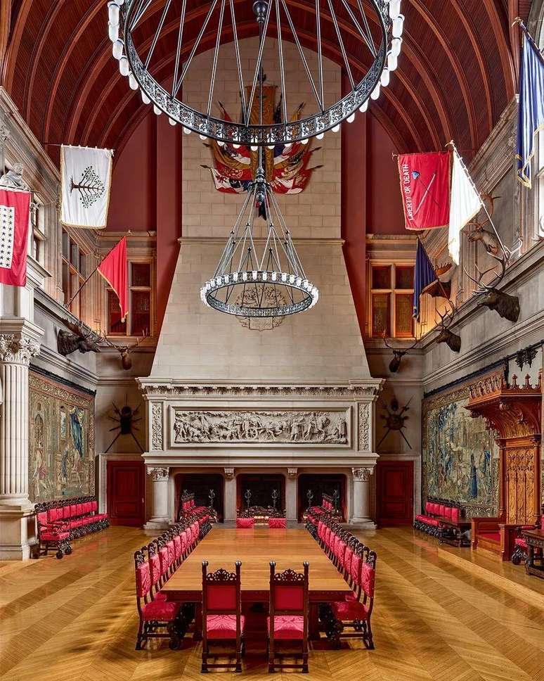 A grandeza e a opul&ecirc;ncia de Biltmore &eacute; influenciada pelos castelos do vale do Loire, na Fran&ccedil;a