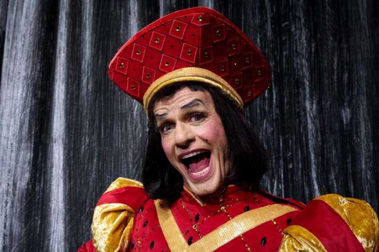 Baccic como Lorde Farquaad em 'Shrek, o Musical'